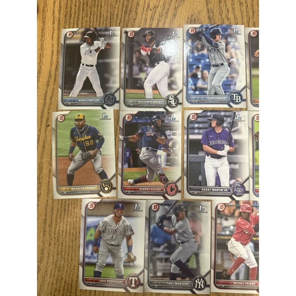 Topps 2022 MLB baseball cards BP Random lot of‎ 14 (C)